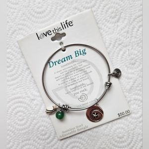 Love this Life Bracelet, Silvertone